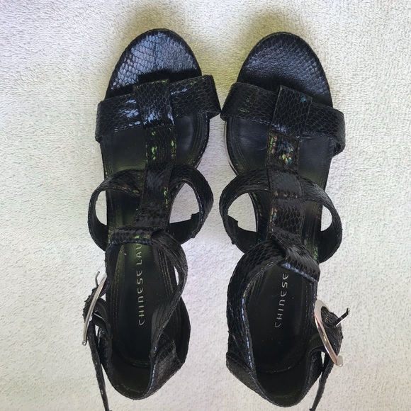 SOLD sandal heels by Chinese Laundry Size 7M - Picture 7 of 7
